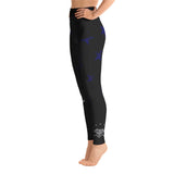 We The People Leggings (Black w/Blue Stars) - Militia 76