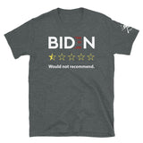 Biden: Would Not Recommend